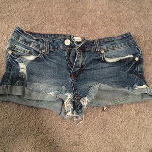 Jean shorts